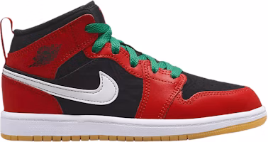 (Preschool) Air Jordan 1 Mid SE 'Christmas' DQ8419-006 (Preschool) Air Jordan 1 Mid SE 'Christmas' DQ8419-006