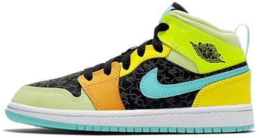 (Preschool) Air Jordan 1 Mid SE 'Clover' BQ6932-037 (Preschool) Air Jordan 1 Mid SE 'Clover' BQ6932-037
