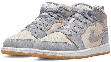 (PS) Air Jordan 1 Mid SE “椰奶粒子灰” DN4345-100 Lookbook (PS) Air Jordan 1 Mid SE “椰奶粒子灰” DN4345-100
