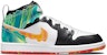 (PS) Air Jordan 1 Mid SE 'Drip' Lelaki DJ6562-038