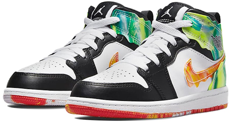 (PS) Air Jordan 1 中帮 SE 'Drip' 配色 DJ6562-038 Lookbook (PS) Air Jordan 1 中帮 SE 'Drip' 配色 DJ6562-038