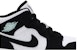 (PS) Air Jordan 1 Mid SE 'Glow in the Dark Panda' Lelaki Wanita Retro. BQ6932-103