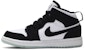 (PS) Air Jordan 1 Mid SE 'Glow in the Dark Panda' Lelaki Wanita Retro. BQ6932-103