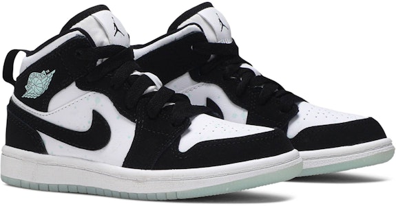 (PS) Air Jordan 1 Mid SE 'Glow in the Dark Panda' Lelaki Wanita Retro. BQ6932-103 Cheap (PS) Air Jordan 1 Mid SE 'Glow in the Dark Panda' Lelaki Wanita Retro. BQ6932-103