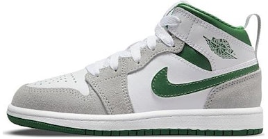(Preschool) Air Jordan 1 Mid SE 'Grey Pine Green' DC7249-103 (Preschool) Air Jordan 1 Mid SE 'Grey Pine Green' DC7249-103