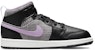 (PS) Air Jordan 1 Mid SE 'Houndstooth' Tenunan Gigi Anjing DC7227-015