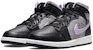 (PS) Air Jordan 1 Mid SE 'Houndstooth' Tenunan Gigi Anjing DC7227-015