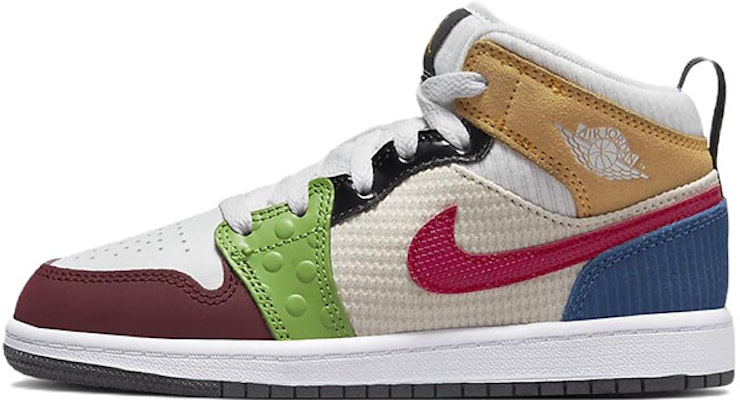(學齡前) Air Jordan 1 Mid SE 'Messy Room' DR6958-100 Buy (學齡前) Air Jordan 1 Mid SE 'Messy Room' DR6958-100