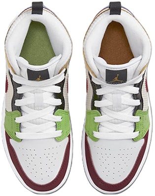 (學齡前) Air Jordan 1 Mid SE 'Messy Room' DR6958-100 Shop (學齡前) Air Jordan 1 Mid SE 'Messy Room' DR6958-100
