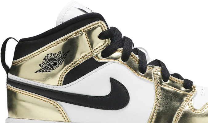 (Preschool) Air Jordan 1 Mid SE 'Metallic Gold' DC1422-700 Order (Preschool) Air Jordan 1 Mid SE 'Metallic Gold' DC1422-700