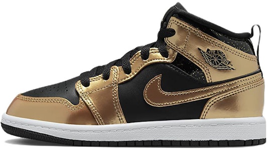(PS) Air Jordan 1 Mid SE 'Emas Metalik Hitam' DR6968-071 Buy (PS) Air Jordan 1 Mid SE 'Emas Metalik Hitam' DR6968-071