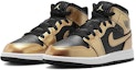 Lookbook (PS) Air Jordan 1 Mid SE 'Emas Metalik Hitam' DR6968-071