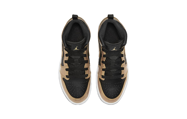 Shop (PS) 에어 조던 1 미드 SE '메탈릭 골드 블랙' DR6968-071
