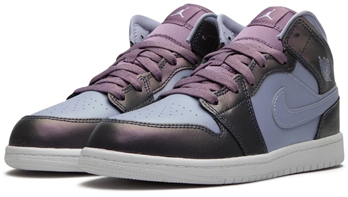 (幼童) Air Jordan 1 Mid SE 'Monsoon Purple Rise' AV5173-400 Lookbook (幼童) Air Jordan 1 Mid SE 'Monsoon Purple Rise' AV5173-400
