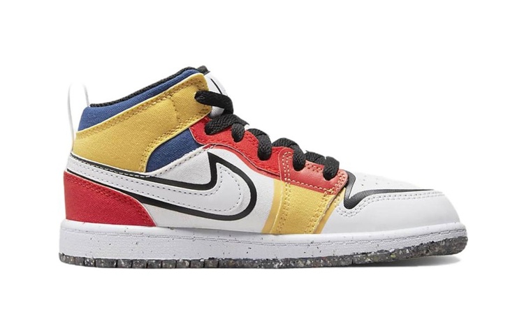 Order (PS) エア ジョーダン 1 MID SE マルチカラーキャンバス DV1318-100