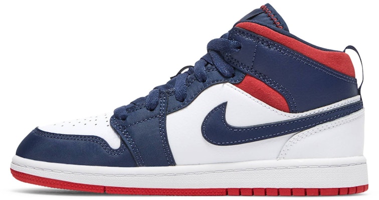 (Preschool) Air Jordan 1 Mid SE 'Olympic' BQ6932-104 Lookbook (Preschool) Air Jordan 1 Mid SE 'Olympic' BQ6932-104