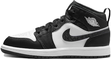 (Preschool) Air Jordan 1 Mid SE 'Panda Elephant' FB9910-001 (Preschool) Air Jordan 1 Mid SE 'Panda Elephant' FB9910-001
