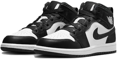 (PS) Air Jordan 1 Mid SE 'Gajah Panda' FB9910-001 Lookbook (PS) Air Jordan 1 Mid SE 'Gajah Panda' FB9910-001
