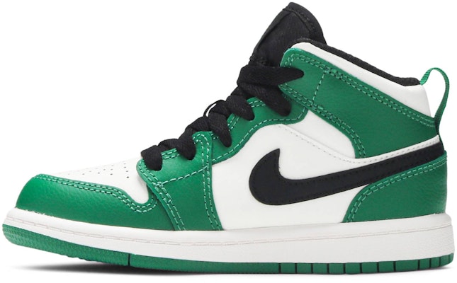 (Preschool) Air Jordan 1 Mid SE 'Pine Green' BQ6932-301 Lookbook (Preschool) Air Jordan 1 Mid SE 'Pine Green' BQ6932-301