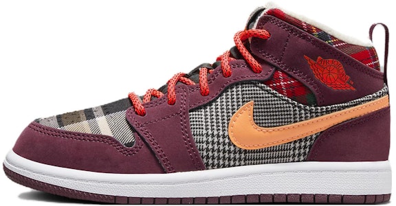 (幼兒) Air Jordan 1 Mid SE '格紋' FD5461-608 Buy (幼兒) Air Jordan 1 Mid SE '格紋' FD5461-608