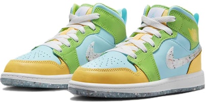 (PS) Air Jordan 1 Mid SE 'Recycled Grind' Reciclado DX4370-400 Lookbook (PS) Air Jordan 1 Mid SE 'Recycled Grind' Reciclado DX4370-400