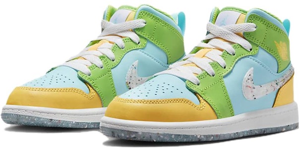 (PS) 에어 조던 1 미드 SE '리사이클 그라인드' DX4370-400 Lookbook (PS) 에어 조던 1 미드 SE '리사이클 그라인드' DX4370-400