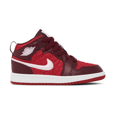 (PS) Jordan 1 Mid SE 'Red Quilted'