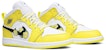 (PS) Air Jordan 1 Mid SE 'Rose Patch - Kuning Dinamik' AV5173-700