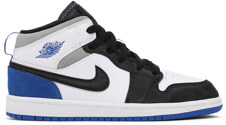 (Preschool) Air Jordan 1 Mid SE 'Royal Black Toe' BQ6932-102 Buy (Preschool) Air Jordan 1 Mid SE 'Royal Black Toe' BQ6932-102