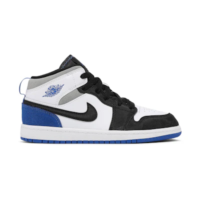 (PS) Jordan 1 Mid SE 'Royal Black Toe'