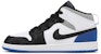 (PS) Air Jordan 1 Mid SE 'Royal Black Toe' Lelaki BQ6932-102