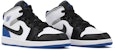 (PS) Air Jordan 1 Mid SE 'Royal Black Toe' Lelaki BQ6932-102