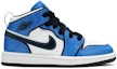 Buy (PS) Air Jordan 1 Mid SE 'Signal Blue' dalam Biru Isyarat BQ6932-402