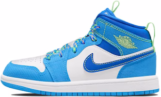 (Preschool) Air Jordan 1 Mid SE 'Sprite' DA8011-400 (Preschool) Air Jordan 1 Mid SE 'Sprite' DA8011-400
