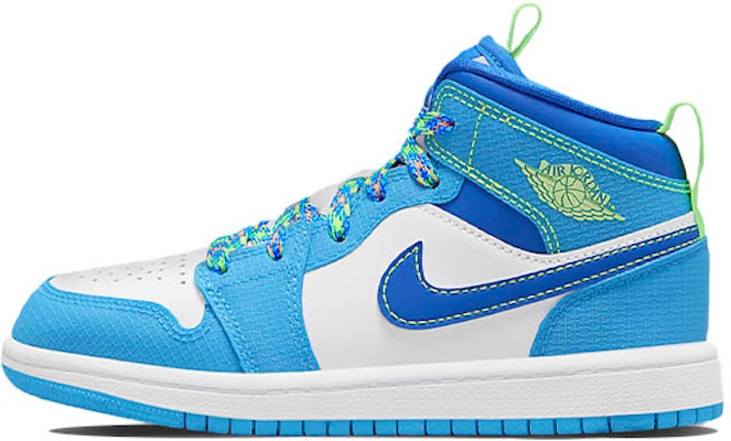 (Preschool) Air Jordan 1 Mid SE 'Sprite' DA8011-400 Buy (Preschool) Air Jordan 1 Mid SE 'Sprite' DA8011-400