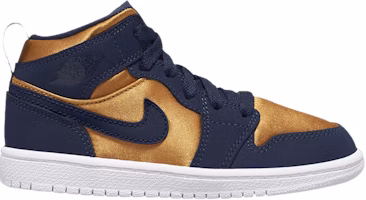 (Preschool) Air Jordan 1 Mid SE 'Stain Gold' BQ6932-401 (Preschool) Air Jordan 1 Mid SE 'Stain Gold' BQ6932-401