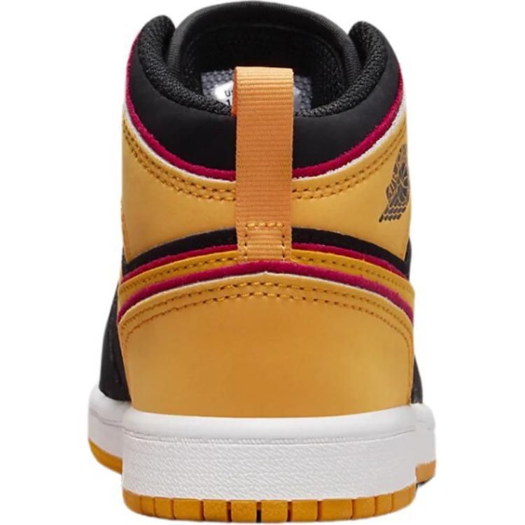 Shop (PS) Air Jordan 1 Mid SE 'Naranja Intenso' FJ4925-008