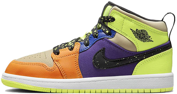 air-jordan-1-mid-se-volt-vivid-orange-preschool