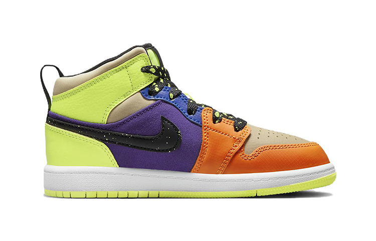 Order (PS) Air Jordan 1 Mid SE 'Volt Vivid Orange' Lelaki & Wanita FD8793-700