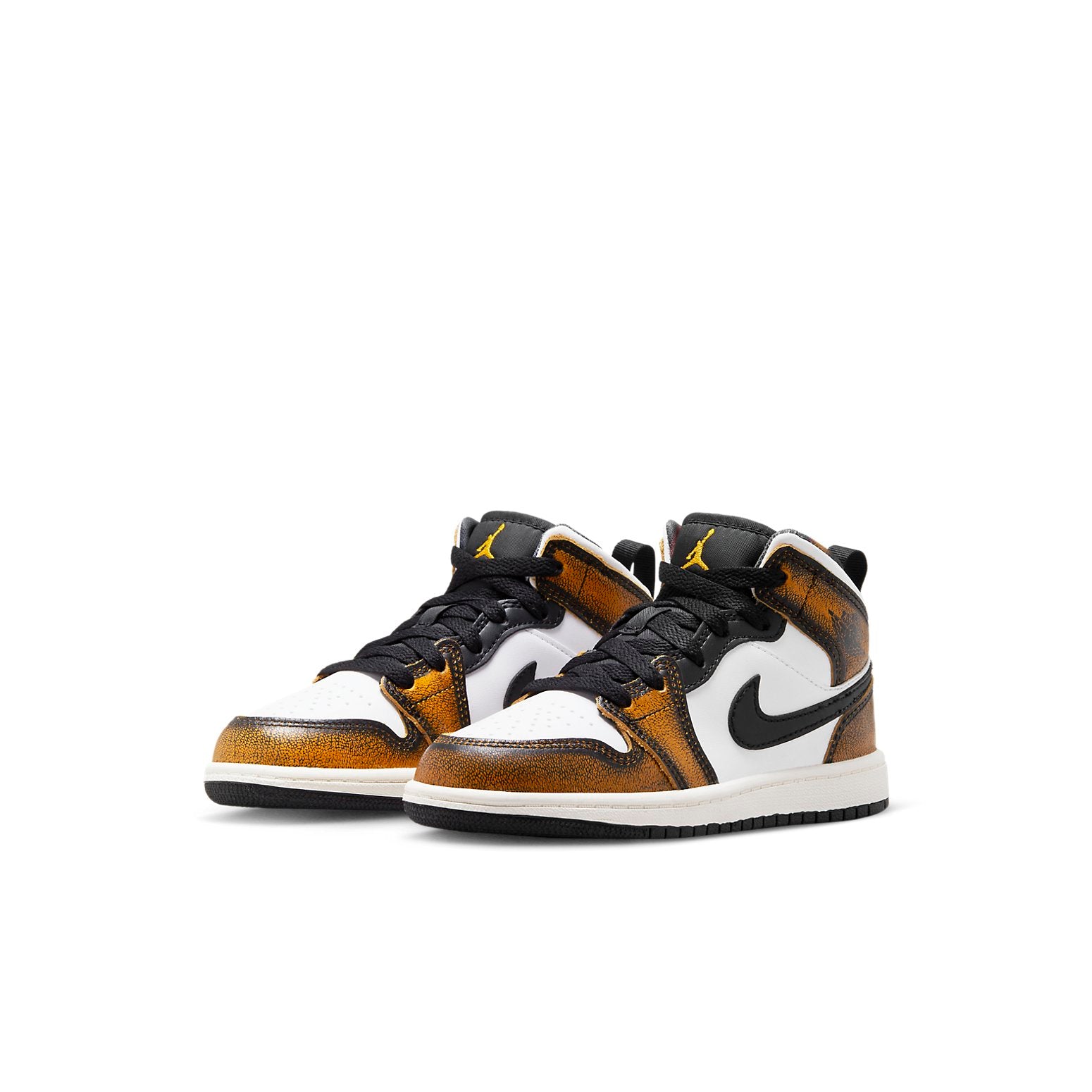 Lookbook (PS) Air Jordan 1 Mid SE 'Wear-Away - Taxi' Sneakers DQ8419-071