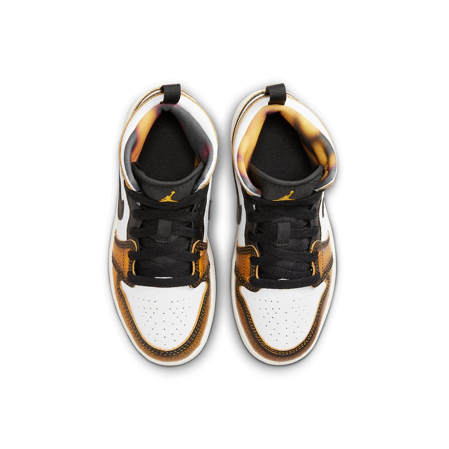 Shop (PS) Air Jordan 1 Mid SE 'Wear-Away - Taxi' Sneakers DQ8419-071