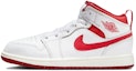 Buy (Preschool) Air Jordan 1 Mid SE 'White Dune Red' FJ3467-160