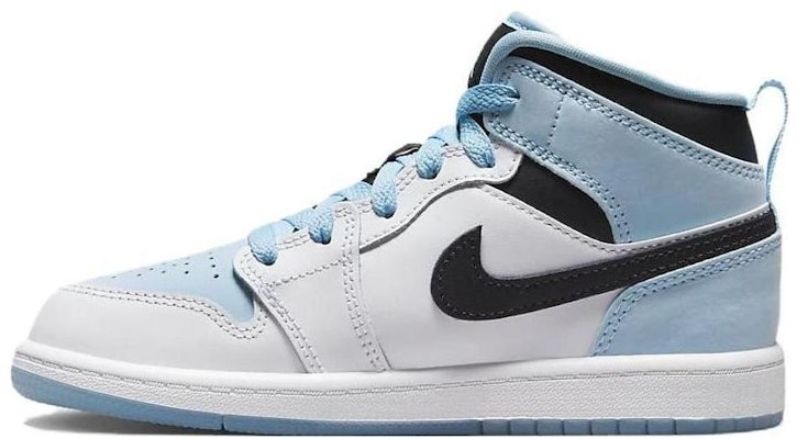 (學齡前) Air Jordan 1 Mid SE 'White Ice Blue' DV1339-104 Buy (學齡前) Air Jordan 1 Mid SE 'White Ice Blue' DV1339-104