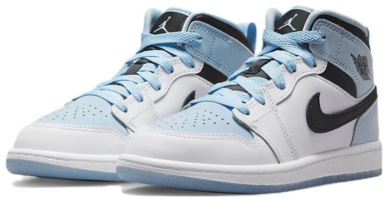 (學齡前) Air Jordan 1 Mid SE 'White Ice Blue' DV1339-104 Lookbook (學齡前) Air Jordan 1 Mid SE 'White Ice Blue' DV1339-104