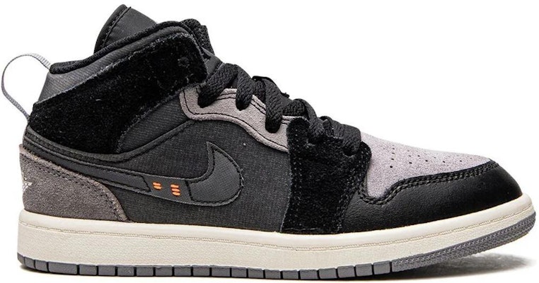 (PS) 에어 조던 1 미드 SE 크래프트 "인사이드 아웃 블랙" DV0436-001 Order (PS) 에어 조던 1 미드 SE 크래프트 "인사이드 아웃 블랙" DV0436-001