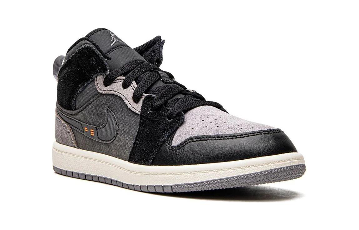 Shop (PS) 에어 조던 1 미드 SE 크래프트 "인사이드 아웃 블랙" DV0436-001