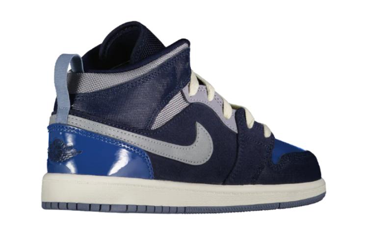 Shop (PS) Air Jordan 1 Mid SE Craft 'Inside Out - Obsidiana' DX2195-400