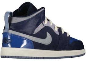 (學齡前)Air Jordan 1 Mid SE Craft 'Inside Out - 深藍' DX2195-400 Shop (學齡前)Air Jordan 1 Mid SE Craft 'Inside Out - 深藍' DX2195-400