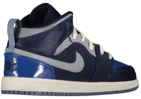 (PS) Air Jordan 1 Mid SE Craft "内外反差 - 深蓝色" DX2195-400 Shop (PS) Air Jordan 1 Mid SE Craft "内外反差 - 深蓝色" DX2195-400