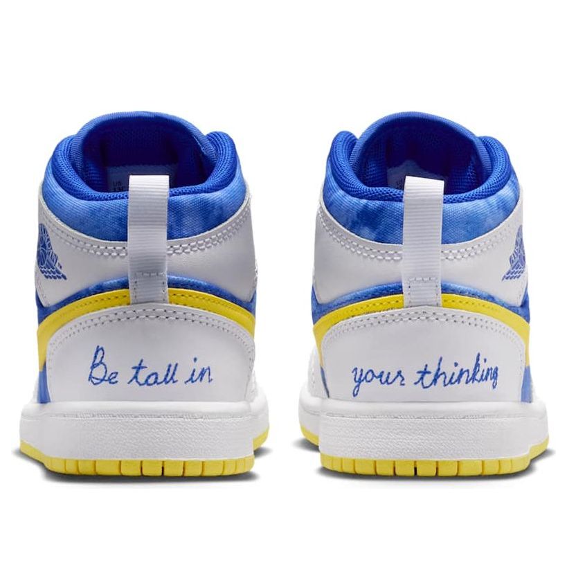 Lookbook (PS) Air Jordan 1 Mid Sneaker Sekolah Jadi Lebih Tinggi Berkat Pemikiranmu FZ3943-100